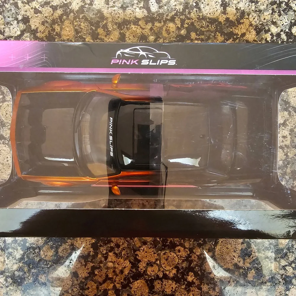 New! Jada Pink Slips 2015 Dodge Challenger SRT Hellcat Redeye Widebody Car 35722